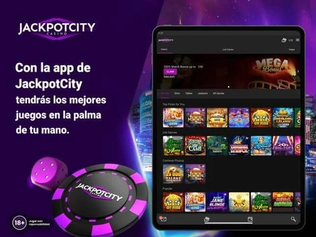 JACKPOTCITY APP