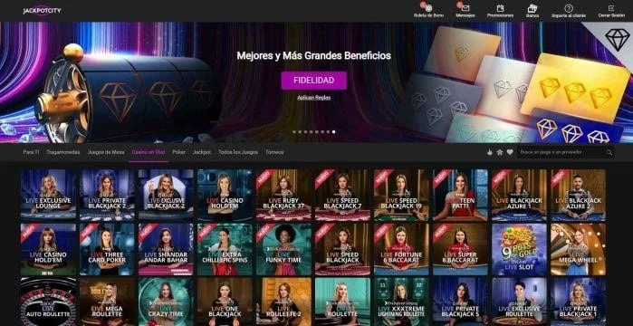 OFERTA DE CASINO JACKPOTCITY